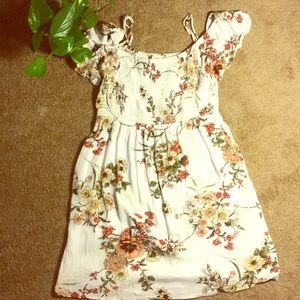 Spring floral dress